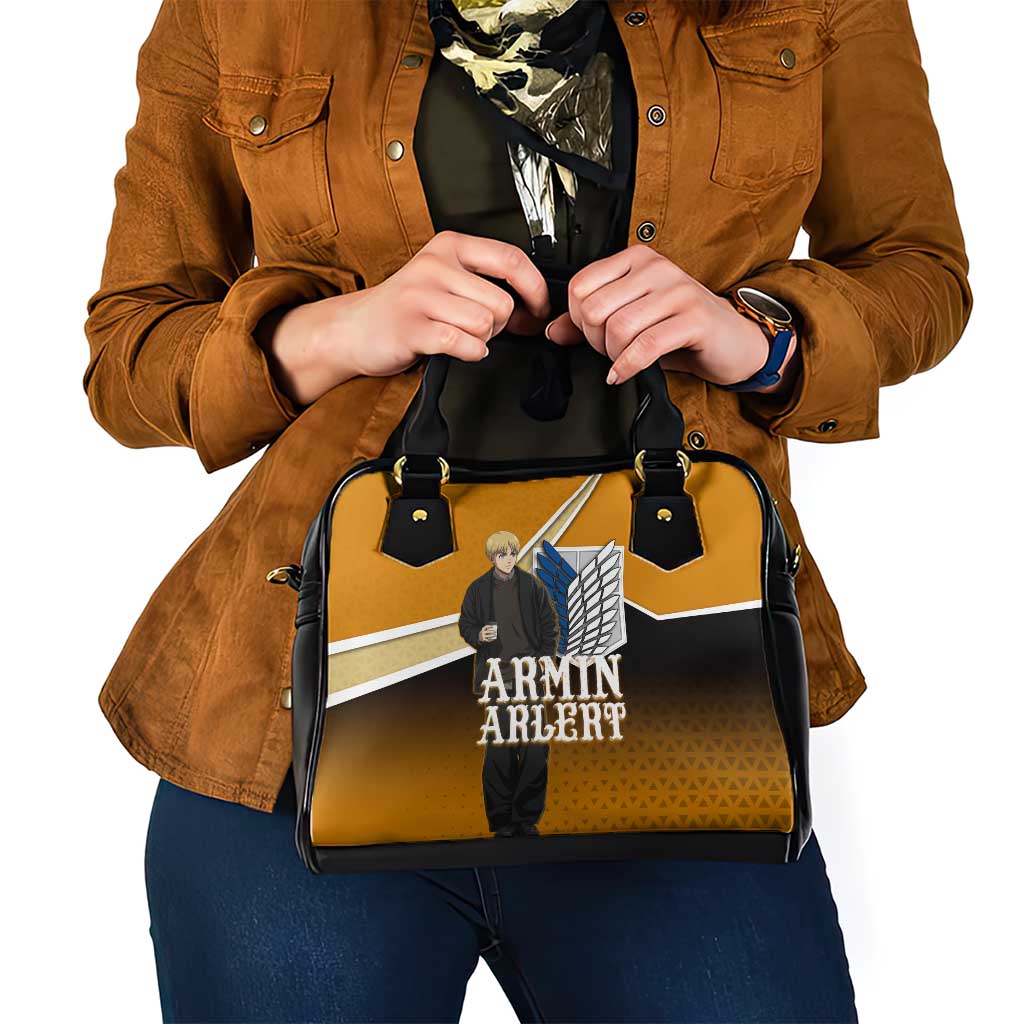 Armin Arlert Attack on Titan Shoulder Handbag Anime Casual Coffeehouse Style