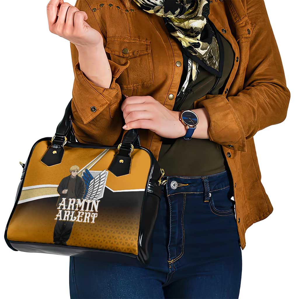 Armin Arlert Attack on Titan Shoulder Handbag Anime Casual Coffeehouse Style