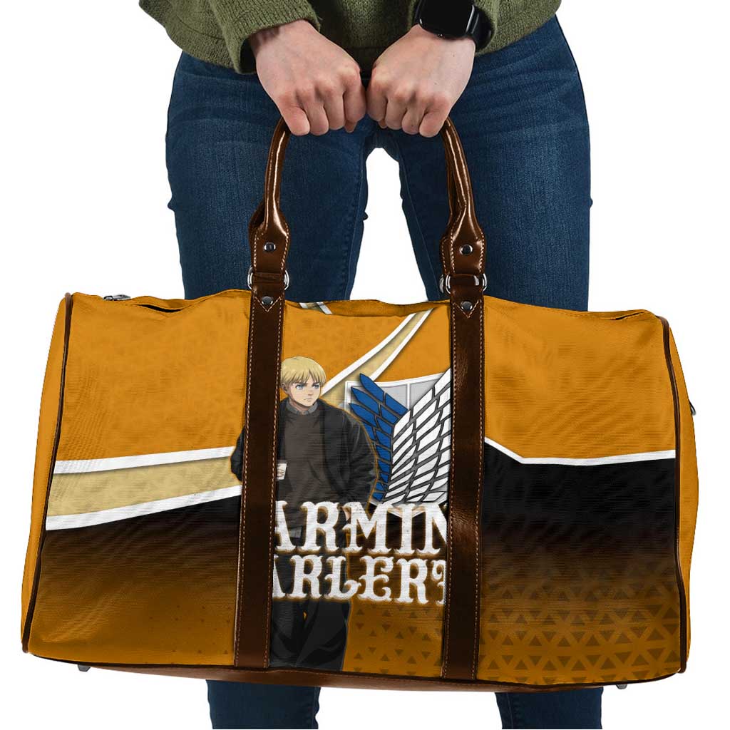 Armin Arlert Attack on Titan Travel Bag Anime Casual Coffeehouse Style