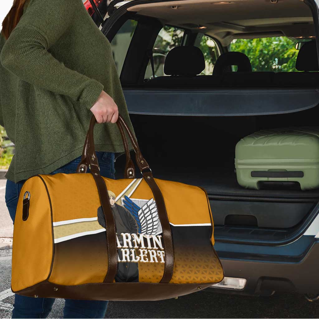 Armin Arlert Attack on Titan Travel Bag Anime Casual Coffeehouse Style
