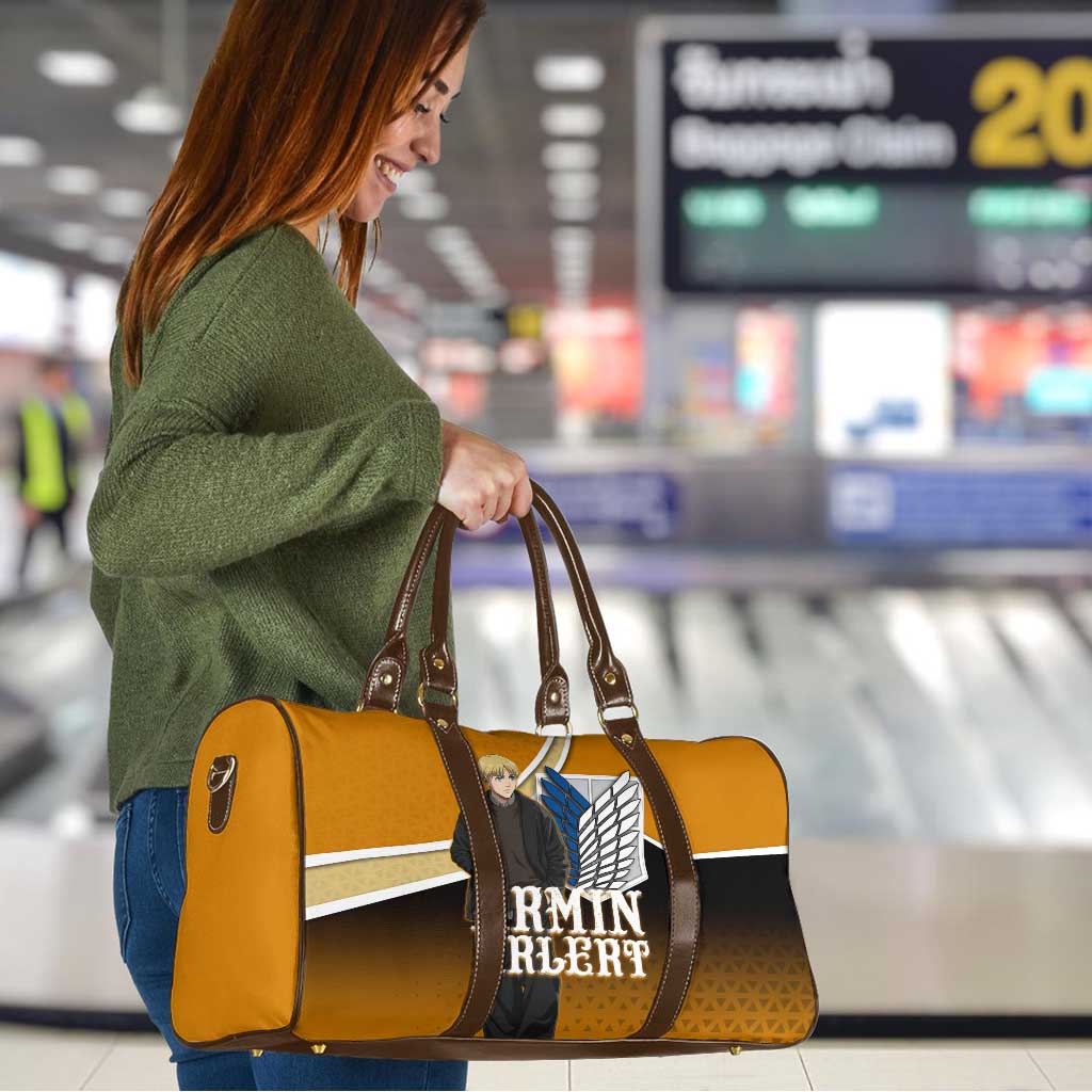 Armin Arlert Attack on Titan Travel Bag Anime Casual Coffeehouse Style