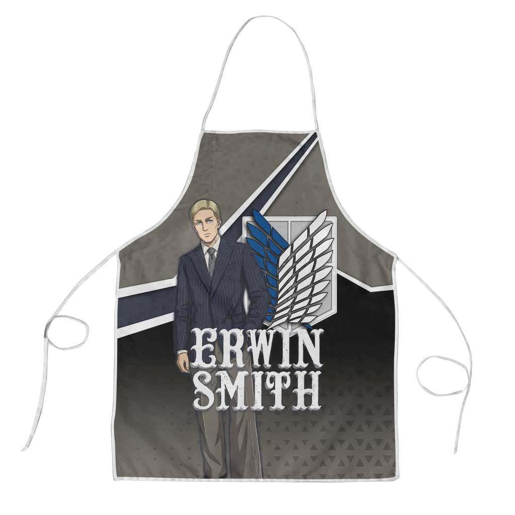 Erwin Smith Attack on Titan Apron Anime Executive Suit Aesthetic