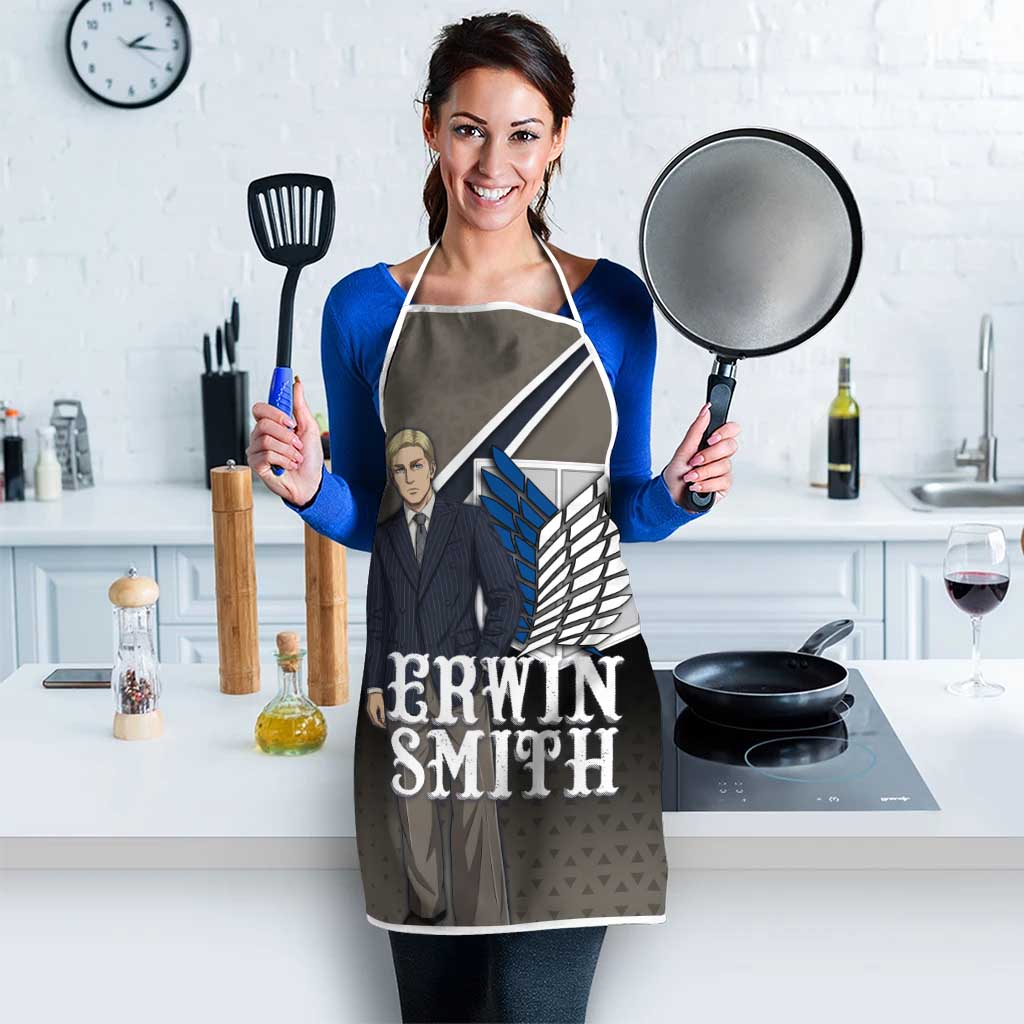 Erwin Smith Attack on Titan Apron Anime Executive Suit Aesthetic