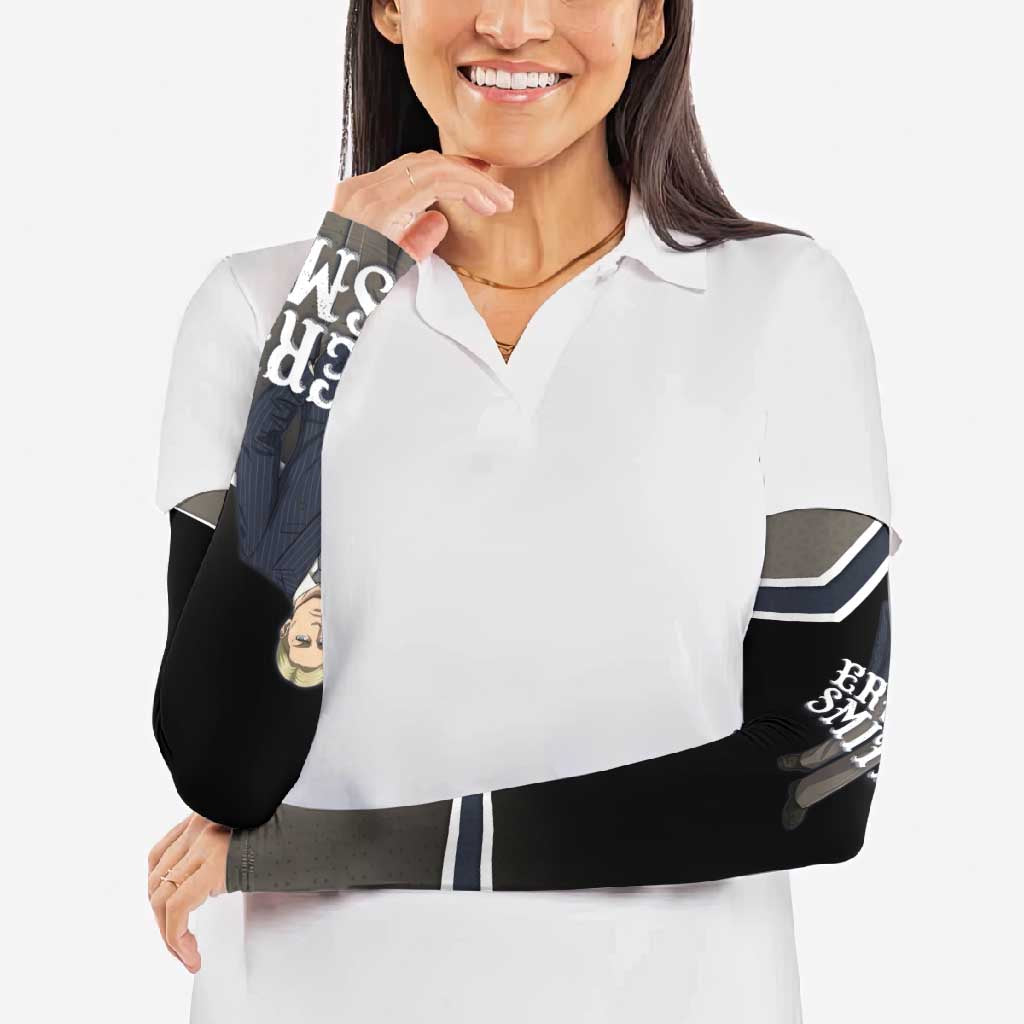 Erwin Smith Attack on Titan Arm Sleeves Anime Executive Suit Aesthetic