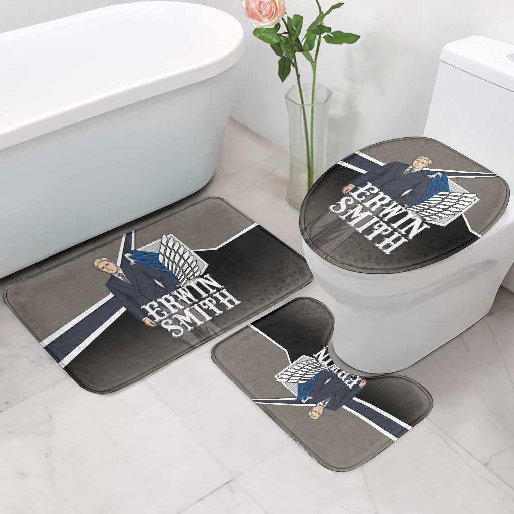 Erwin Smith Attack on Titan Bathroom Set Anime Executive Suit Aesthetic