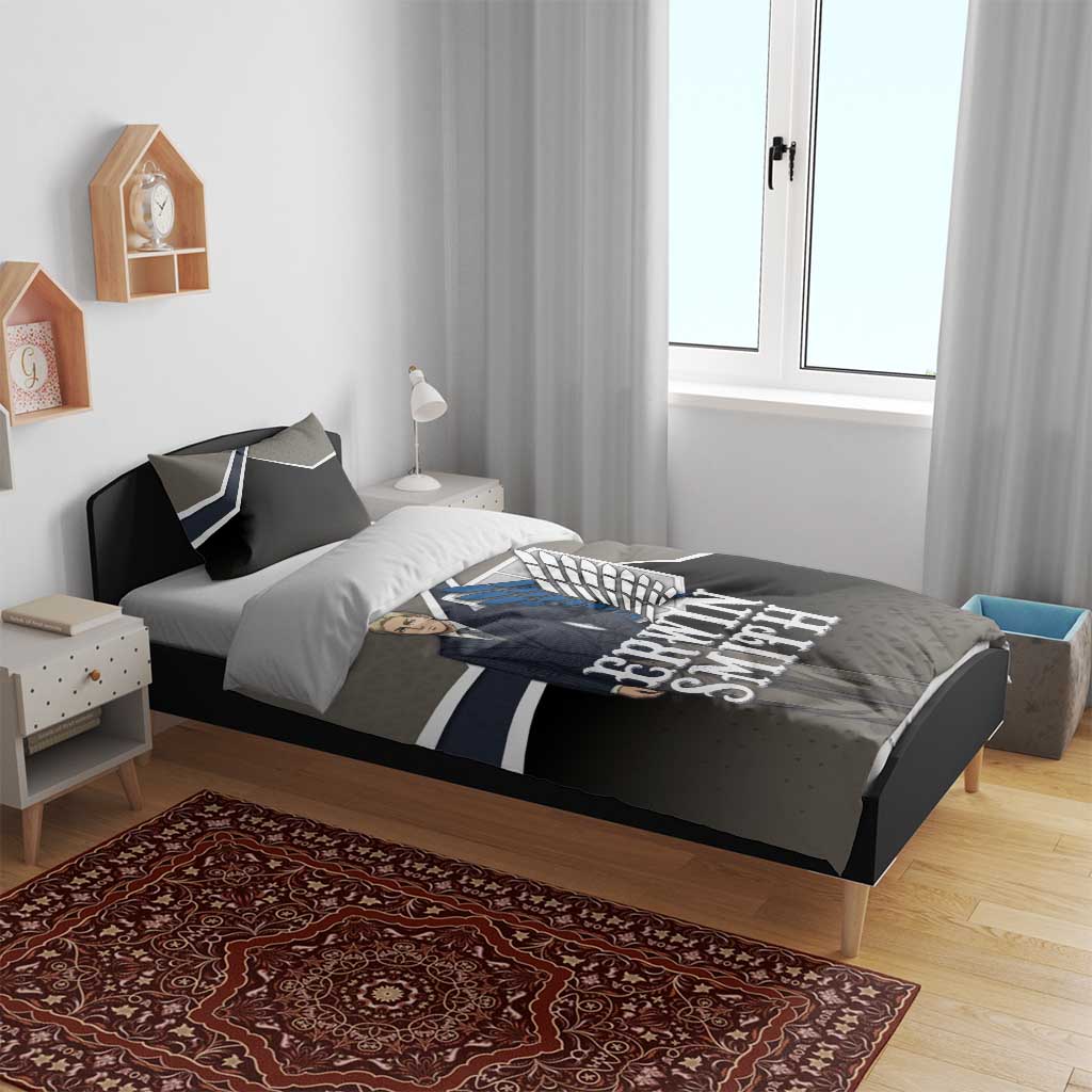 Erwin Smith Attack on Titan Bedding Set Anime Executive Suit Aesthetic