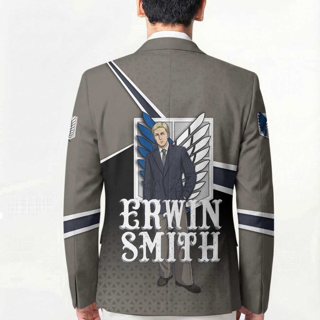 Erwin Smith Attack on Titan Blazer Anime Executive Suit Aesthetic
