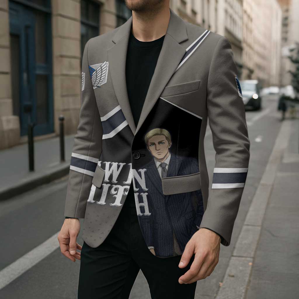 Erwin Smith Attack on Titan Blazer Anime Executive Suit Aesthetic