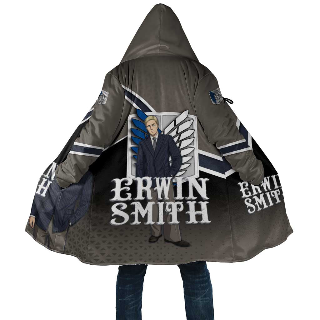 Erwin Smith Attack on Titan Cloak Anime Executive Suit Aesthetic