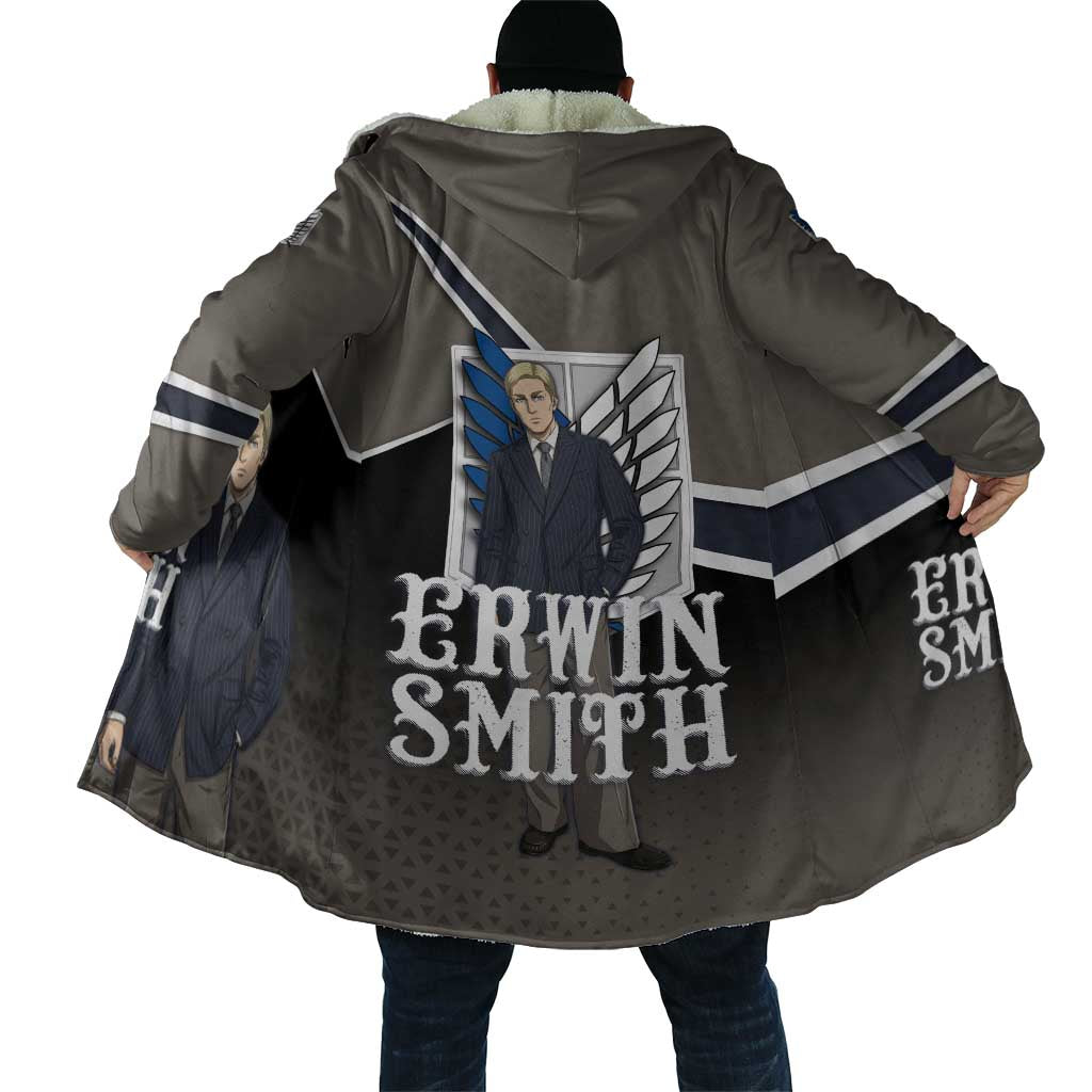 Erwin Smith Attack on Titan Cloak Anime Executive Suit Aesthetic