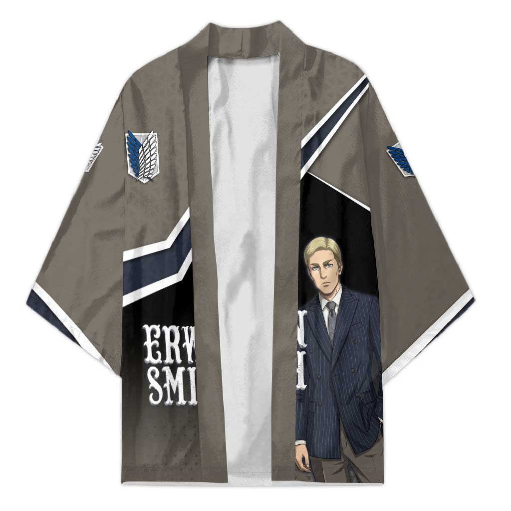 Erwin Smith Attack on Titan Kimono Anime Executive Suit Aesthetic