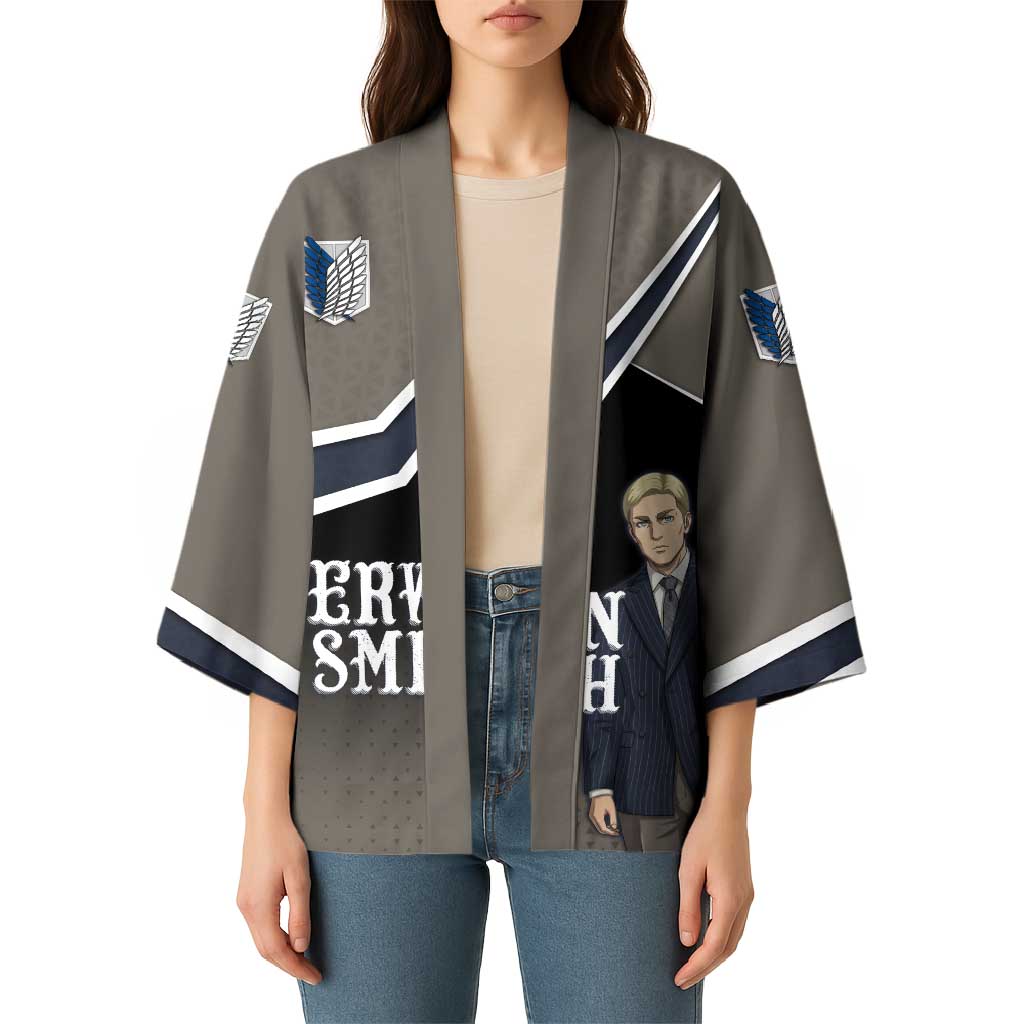 Erwin Smith Attack on Titan Kimono Anime Executive Suit Aesthetic