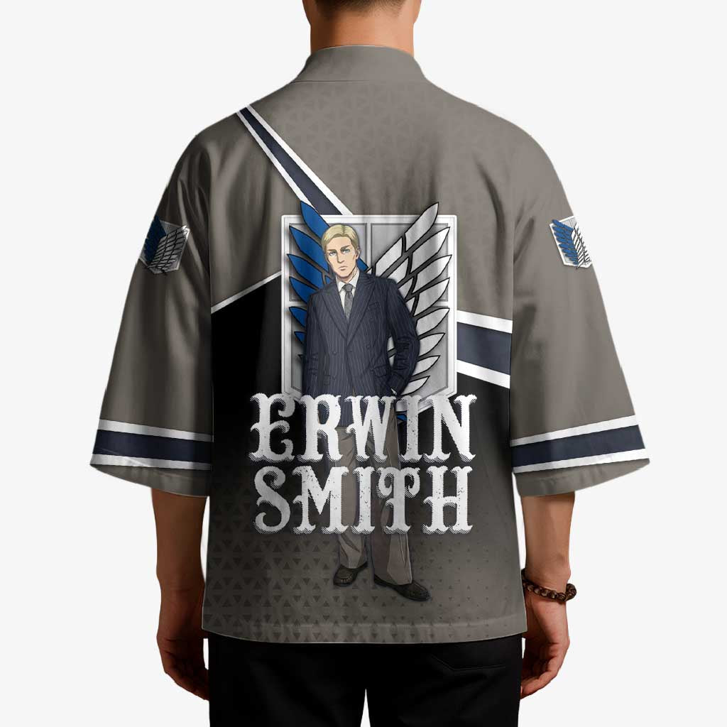 Erwin Smith Attack on Titan Kimono Anime Executive Suit Aesthetic