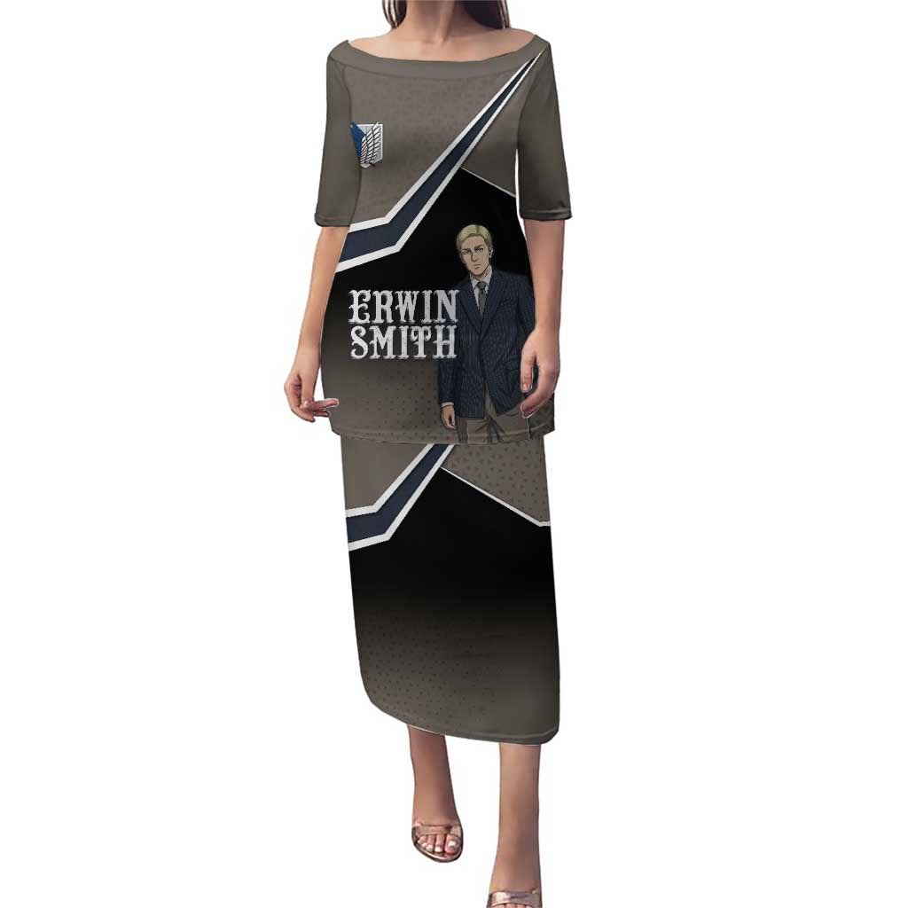 Erwin Smith Attack on Titan Puletasi Anime Executive Suit Aesthetic