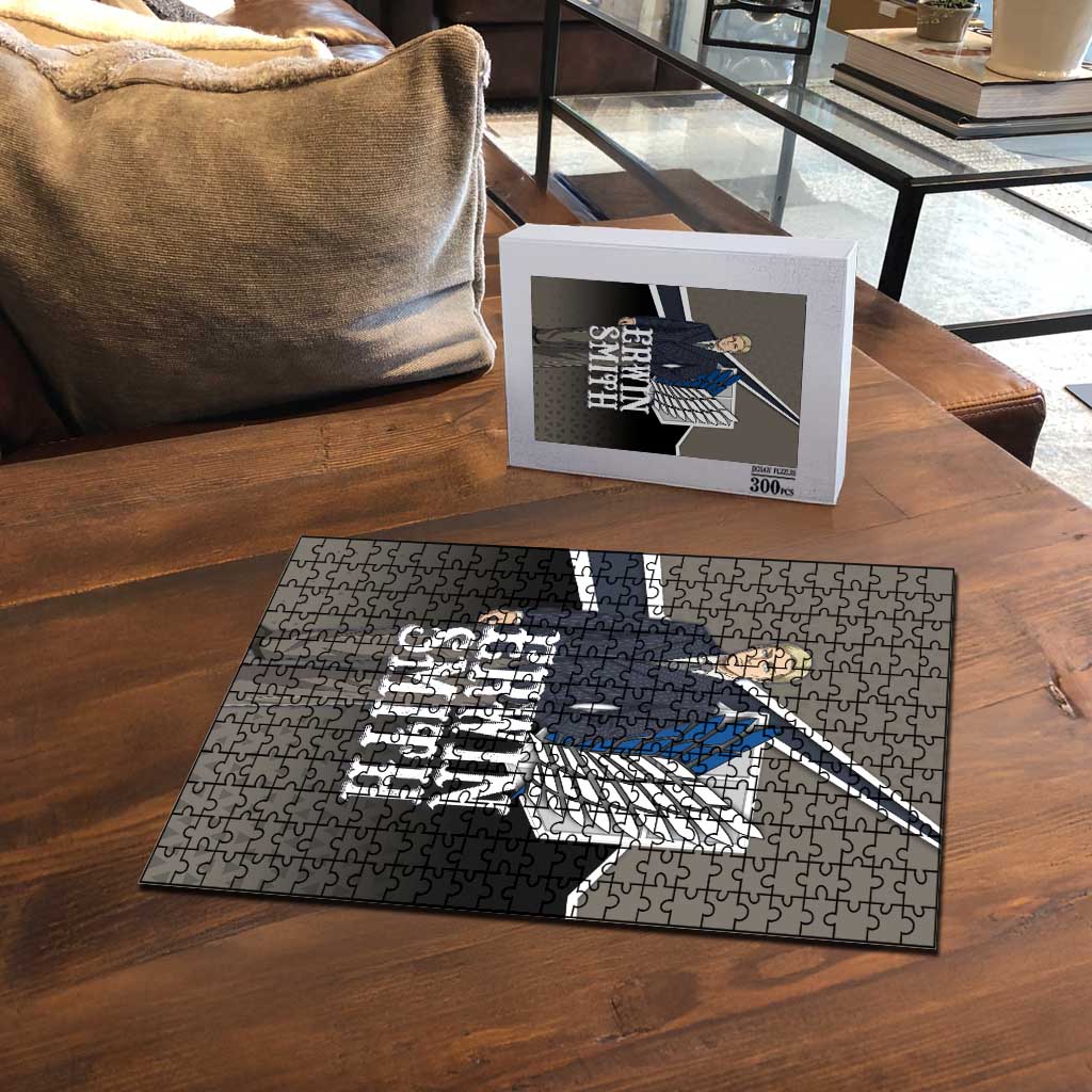 Erwin Smith Attack on Titan Puzzle Anime Executive Suit Aesthetic