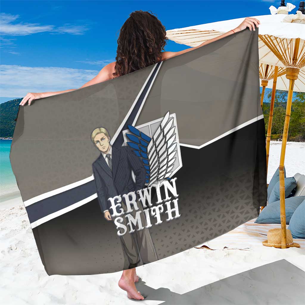 Erwin Smith Attack on Titan Sarong Anime Executive Suit Aesthetic
