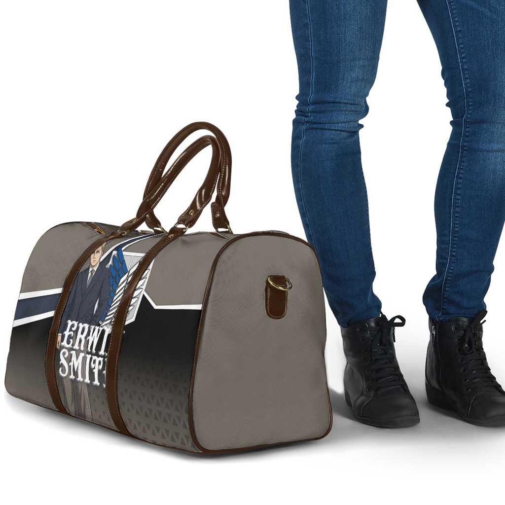 Erwin Smith Attack on Titan Travel Bag Anime Executive Suit Aesthetic