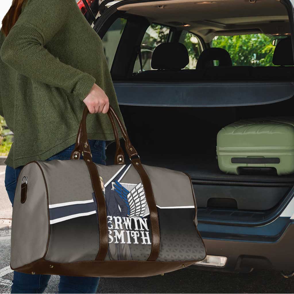 Erwin Smith Attack on Titan Travel Bag Anime Executive Suit Aesthetic
