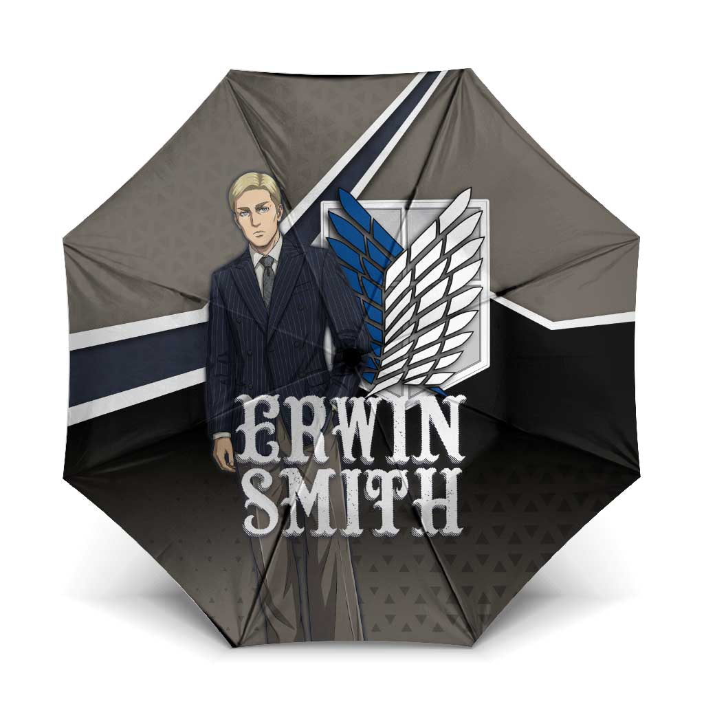 Erwin Smith Attack on Titan Umbrella Anime Executive Suit Aesthetic