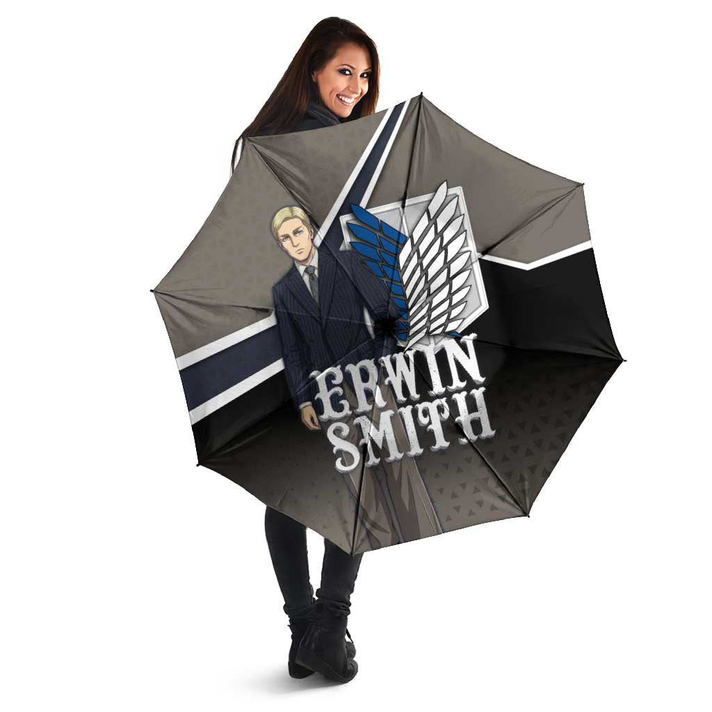 Erwin Smith Attack on Titan Umbrella Anime Executive Suit Aesthetic