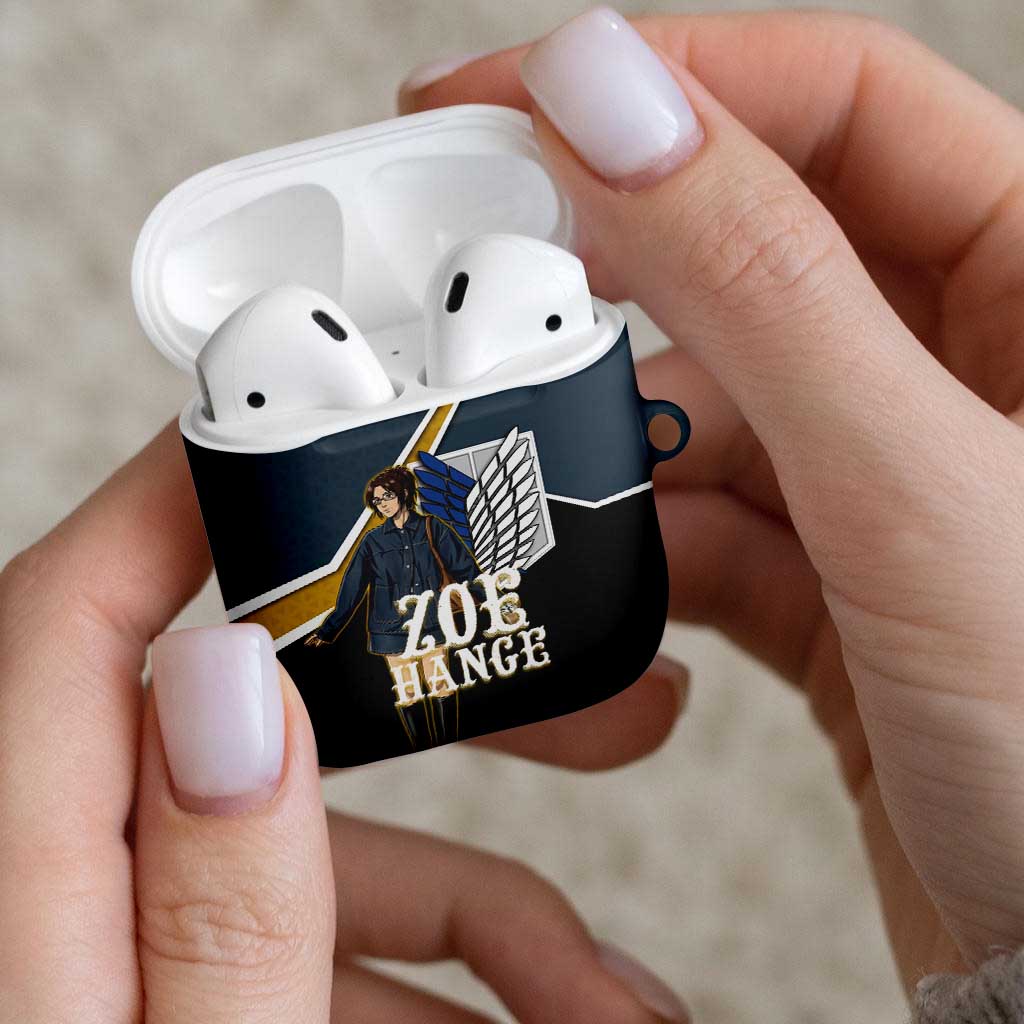 Zoe Hange Attack on Titan AirPods Case Anime Urban Chic Illustration