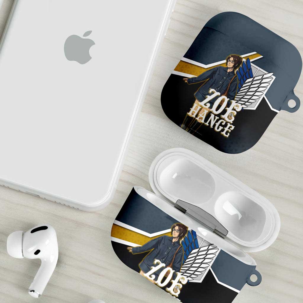Zoe Hange Attack on Titan AirPods Case Anime Urban Chic Illustration