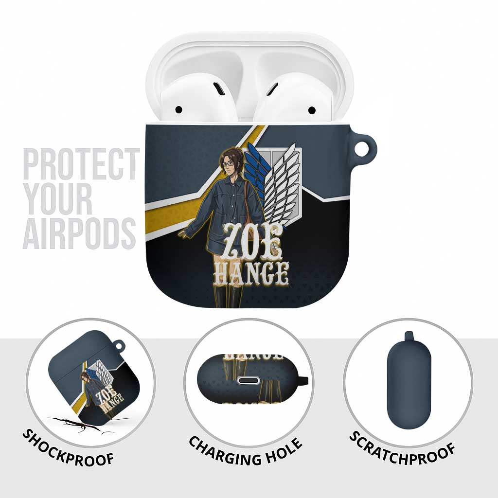 Zoe Hange Attack on Titan AirPods Case Anime Urban Chic Illustration