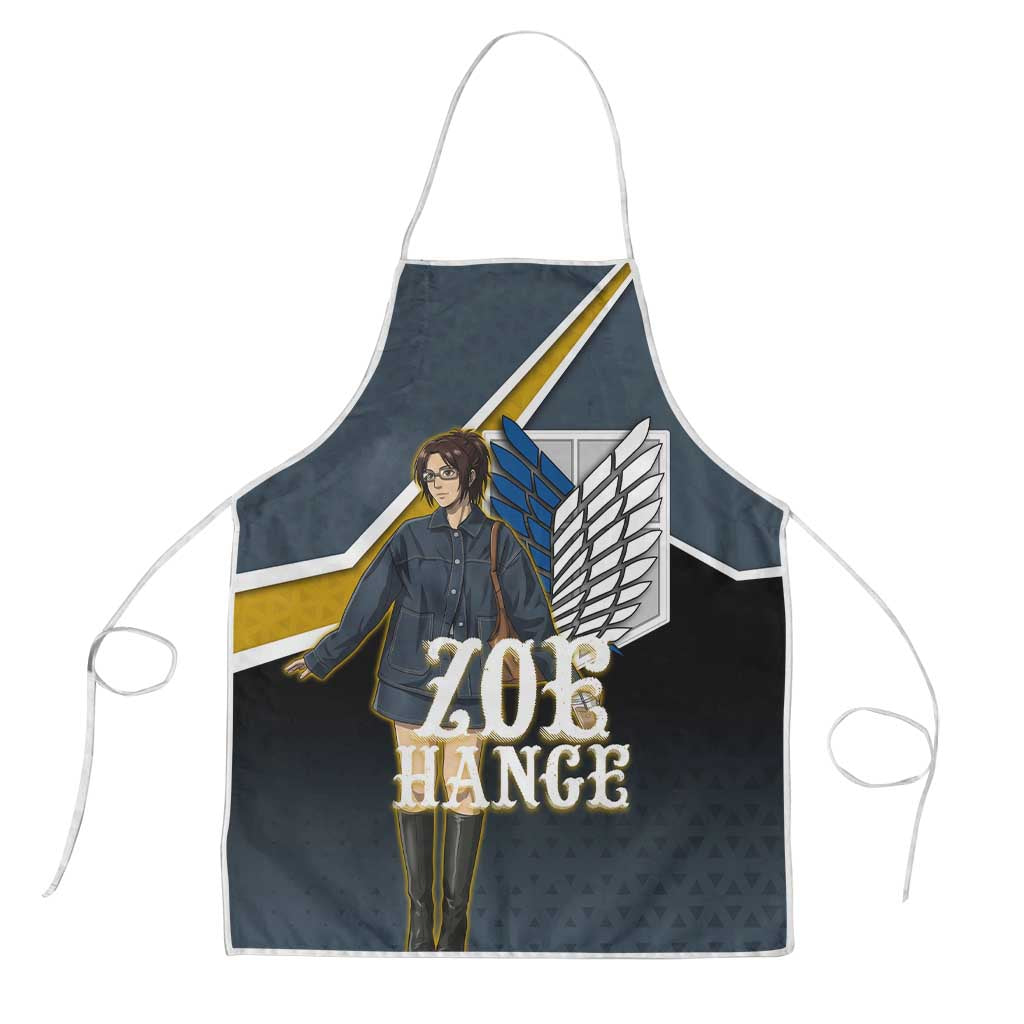 Zoe Hange Attack on Titan Apron Anime Urban Chic Illustration