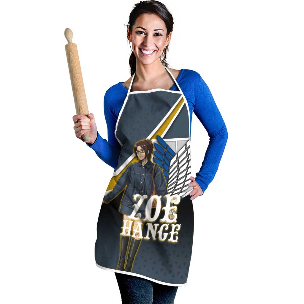 Zoe Hange Attack on Titan Apron Anime Urban Chic Illustration