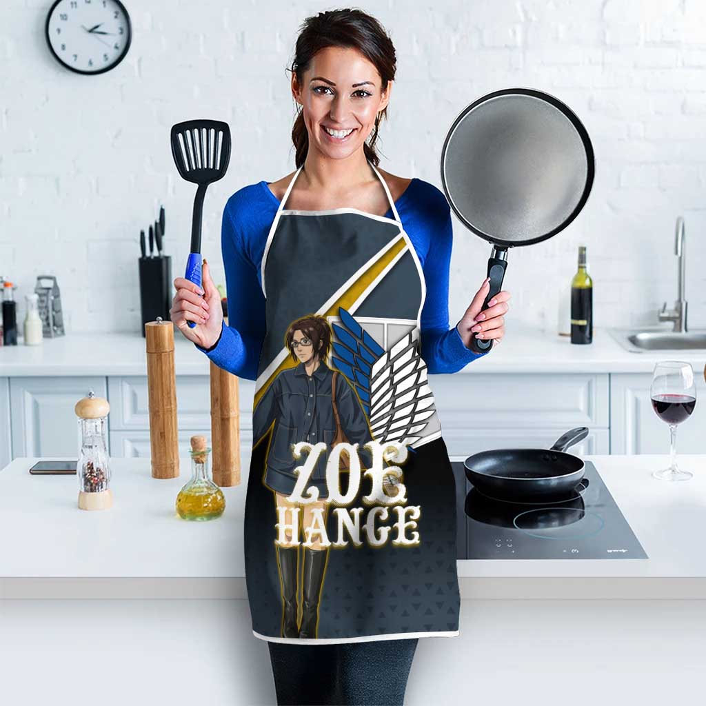 Zoe Hange Attack on Titan Apron Anime Urban Chic Illustration