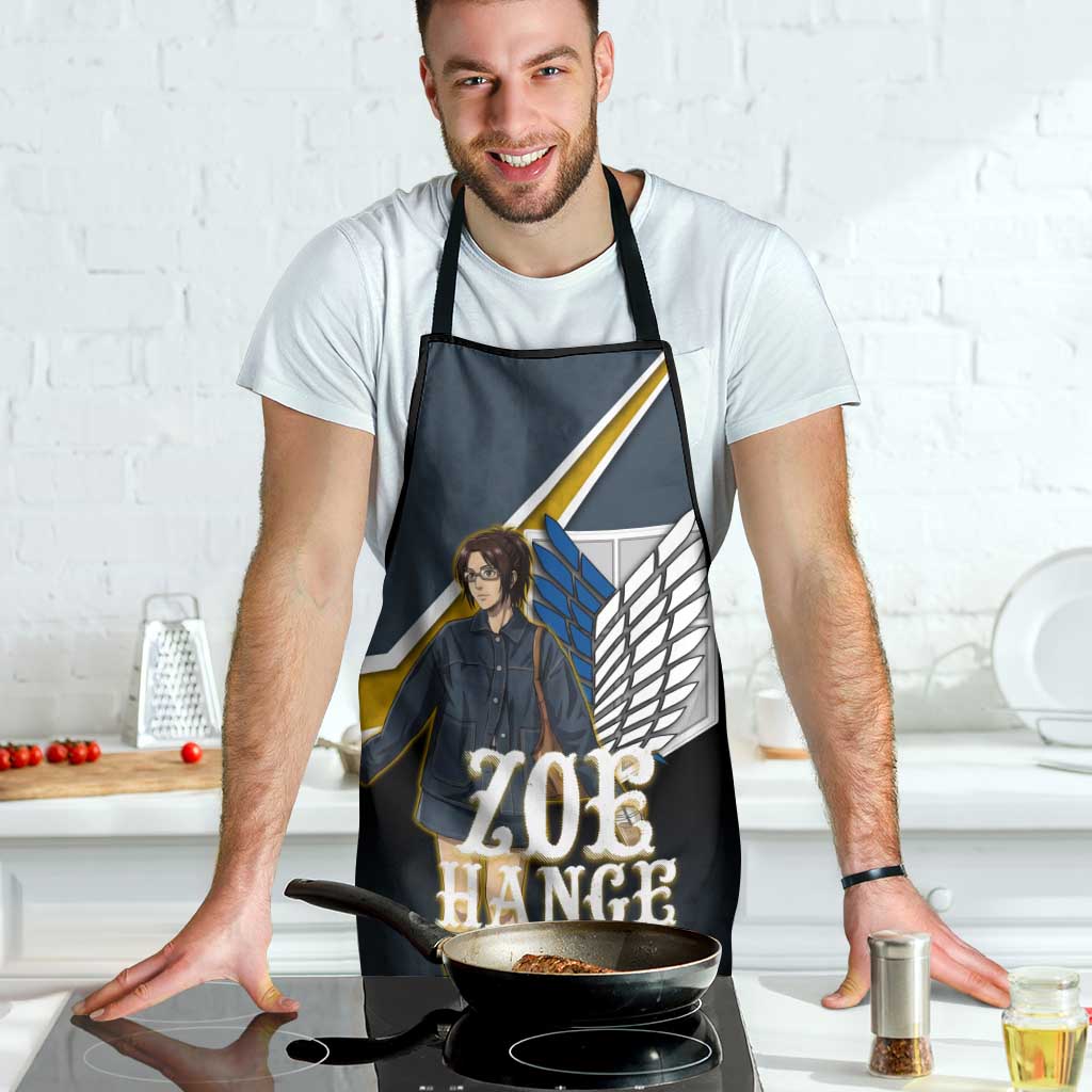 Zoe Hange Attack on Titan Apron Anime Urban Chic Illustration