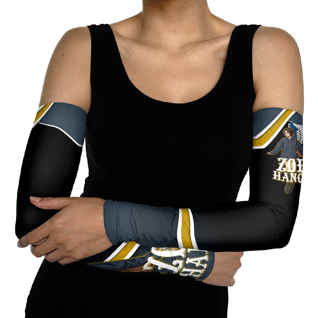 Zoe Hange Attack on Titan Arm Sleeves Anime Urban Chic Illustration