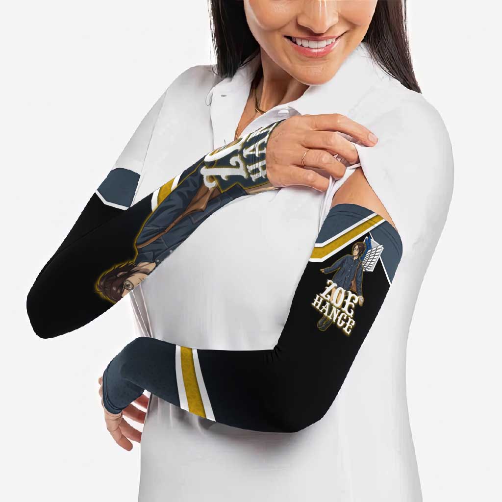 Zoe Hange Attack on Titan Arm Sleeves Anime Urban Chic Illustration