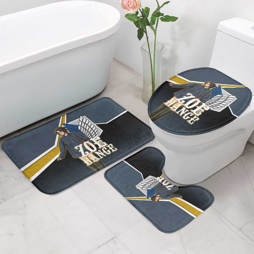Zoe Hange Attack on Titan Bathroom Set Anime Urban Chic Illustration
