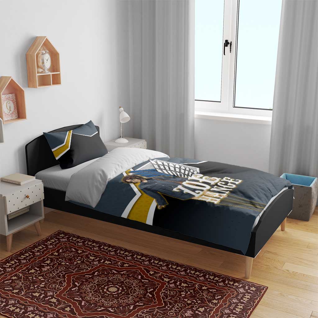 Zoe Hange Attack on Titan Bedding Set Anime Urban Chic Illustration