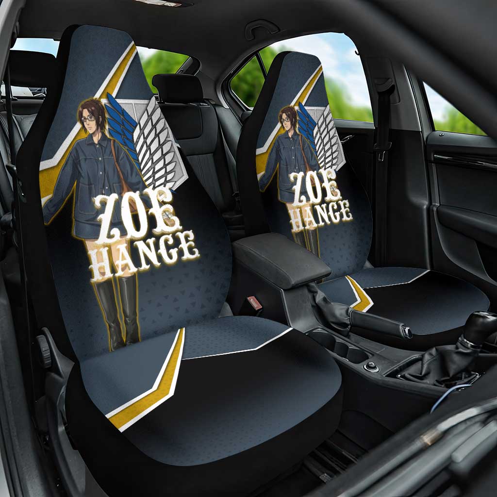 Zoe Hange Attack on Titan Car Seat Cover Anime Urban Chic Illustration