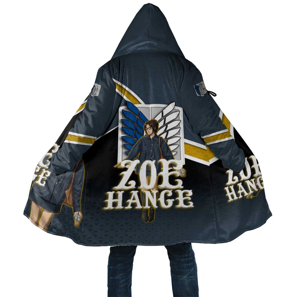 Zoe Hange Attack on Titan Cloak Anime Urban Chic Illustration