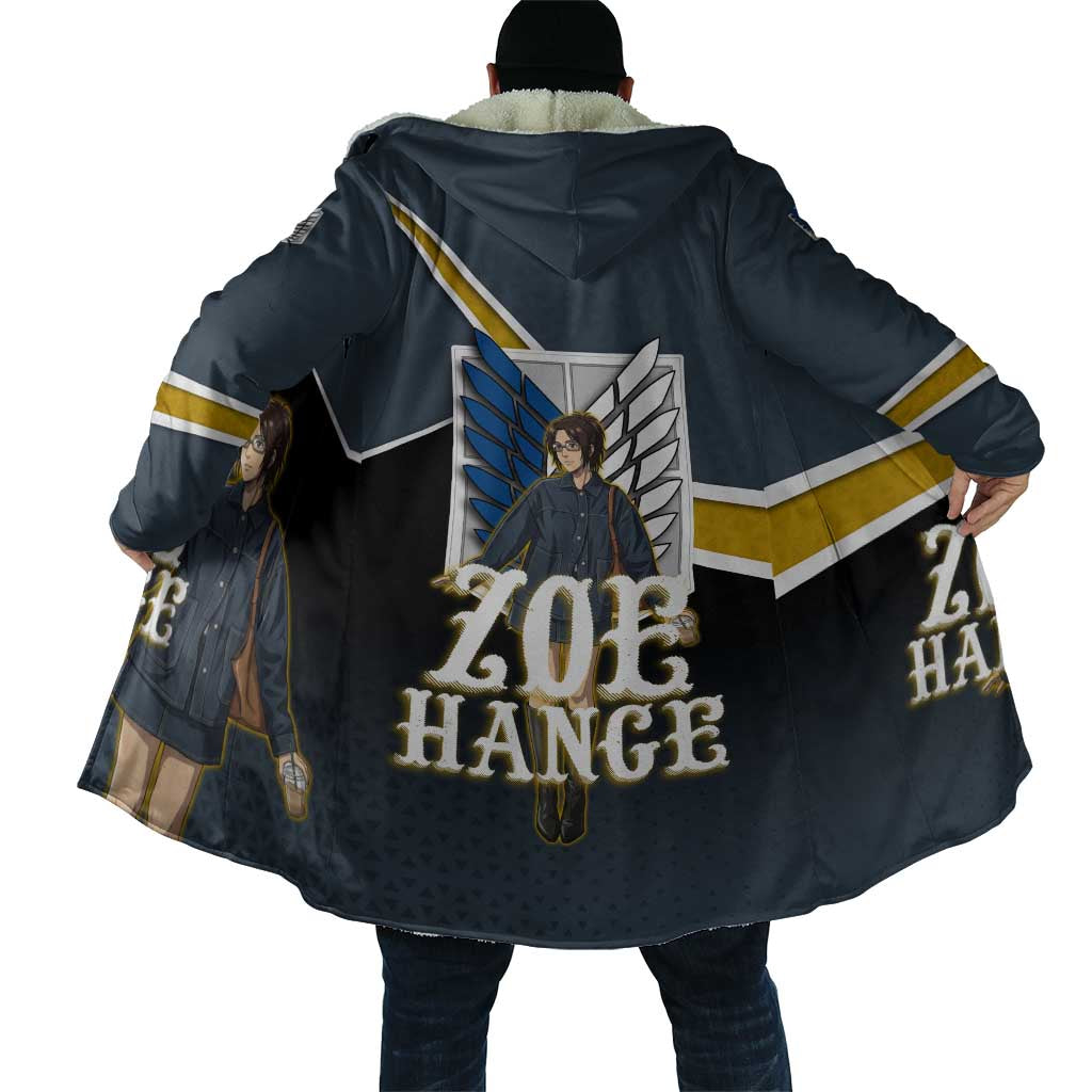 Zoe Hange Attack on Titan Cloak Anime Urban Chic Illustration