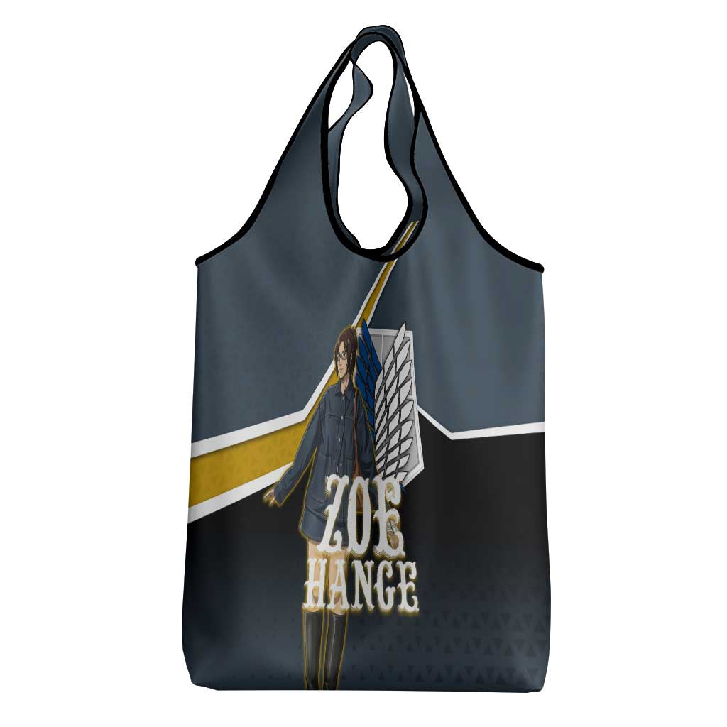 Zoe Hange Attack on Titan Grocery Bag Anime Urban Chic Illustration