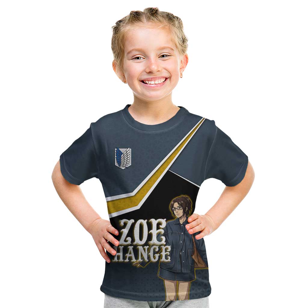 Zoe Hange Attack on Titan Kid T Shirt Anime Urban Chic Illustration