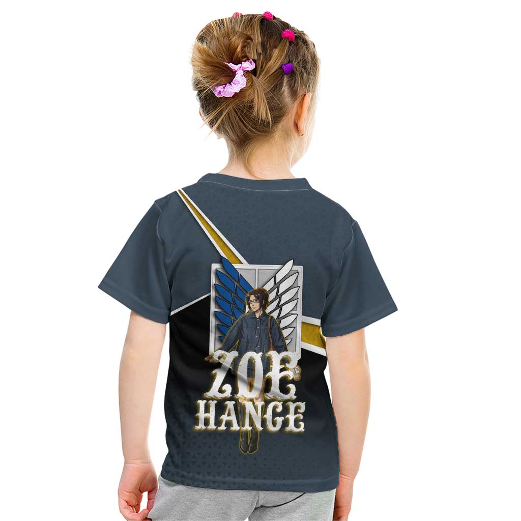 Zoe Hange Attack on Titan Kid T Shirt Anime Urban Chic Illustration