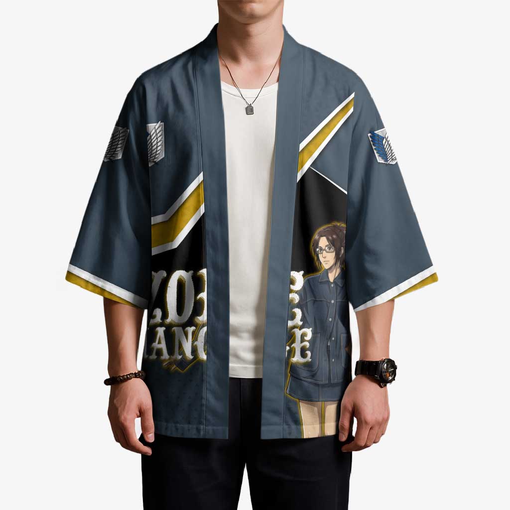 Zoe Hange Attack on Titan Kimono Anime Urban Chic Illustration