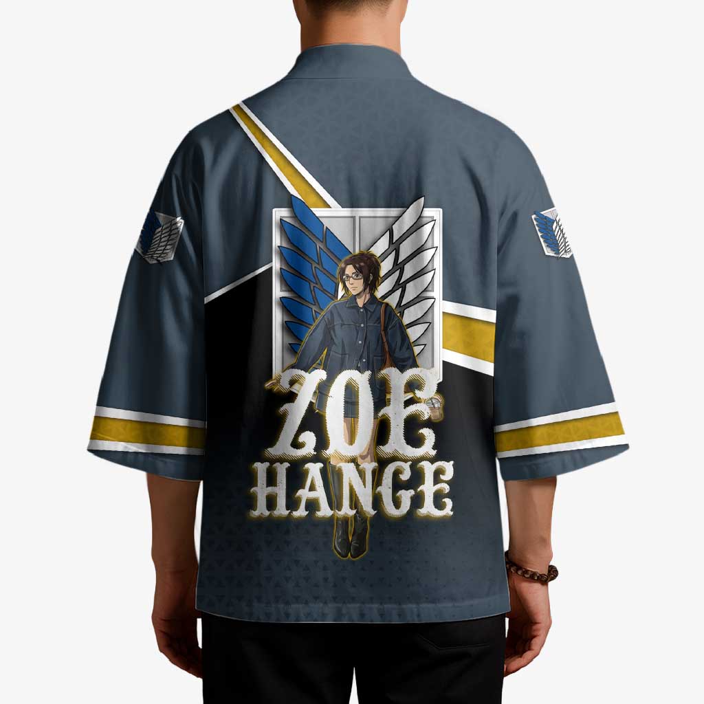 Zoe Hange Attack on Titan Kimono Anime Urban Chic Illustration