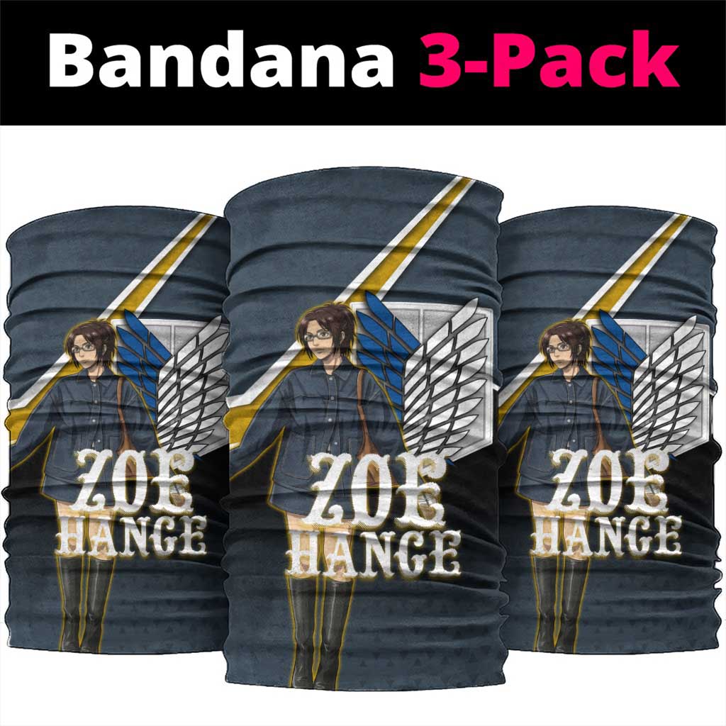 Zoe Hange Attack on Titan Neck Gaiter Anime Urban Chic Illustration