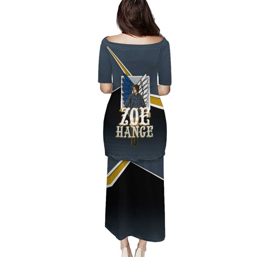 Zoe Hange Attack on Titan Puletasi Anime Urban Chic Illustration