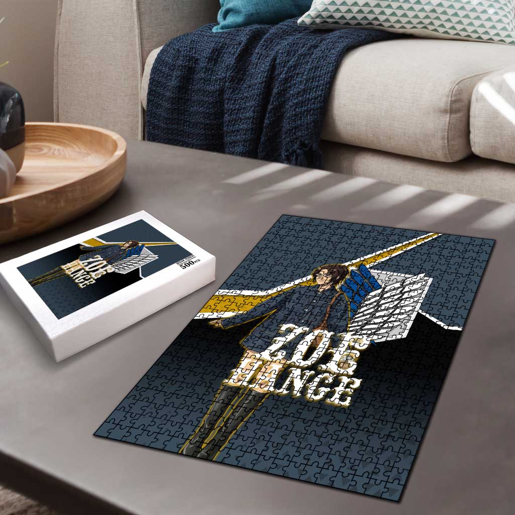Zoe Hange Attack on Titan Puzzle Anime Urban Chic Illustration