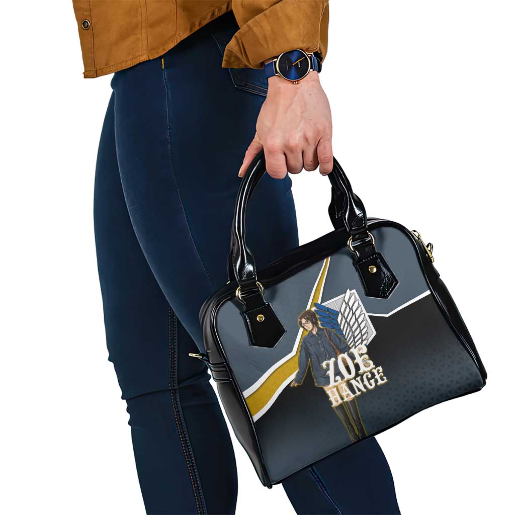 Zoe Hange Attack on Titan Shoulder Handbag Anime Urban Chic Illustration