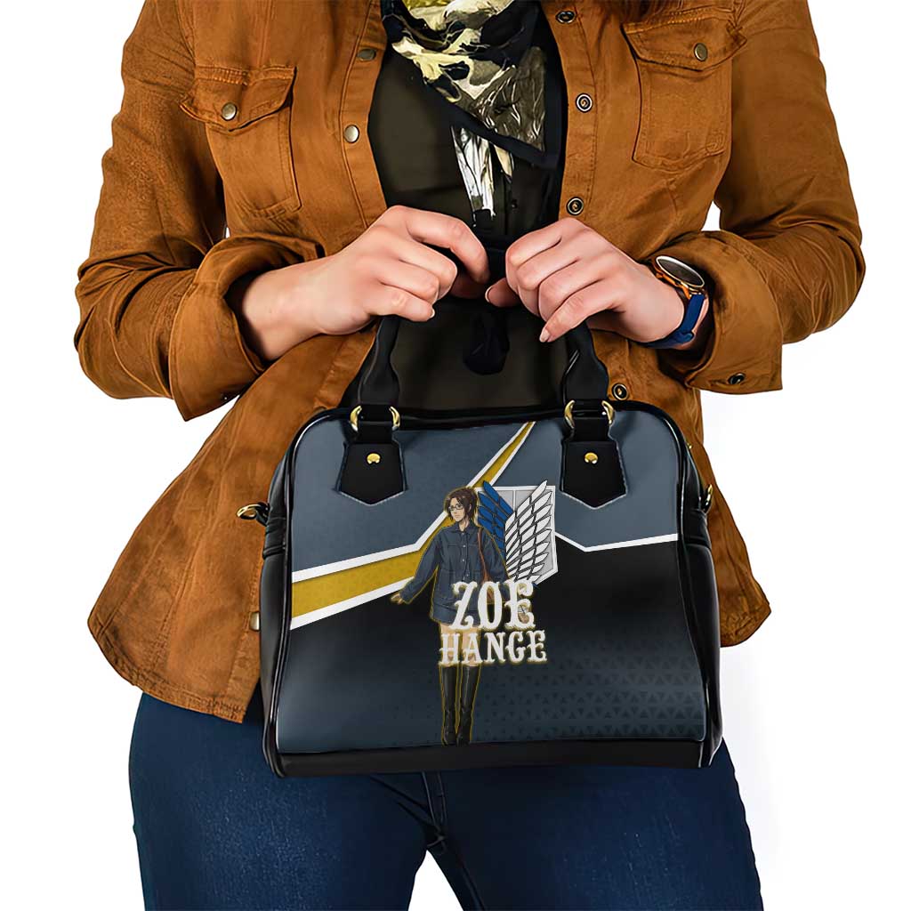 Zoe Hange Attack on Titan Shoulder Handbag Anime Urban Chic Illustration