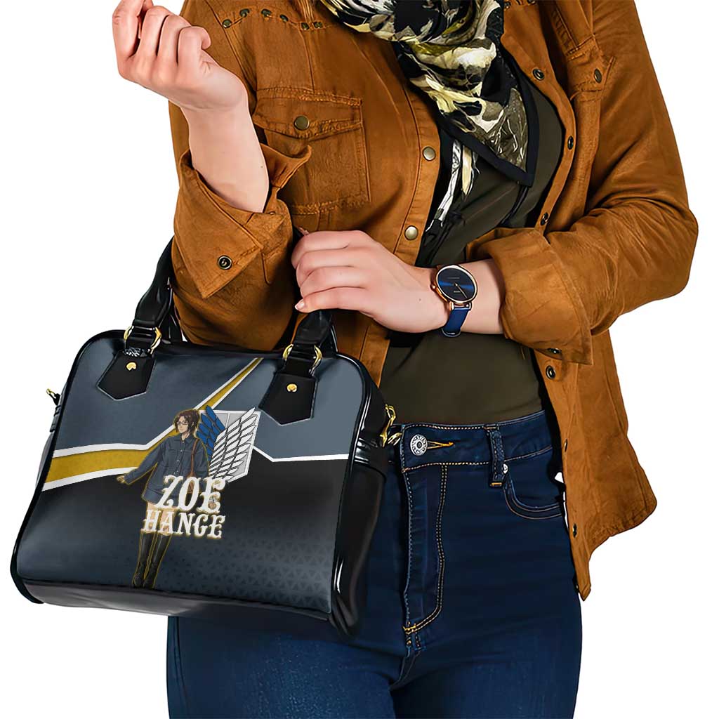 Zoe Hange Attack on Titan Shoulder Handbag Anime Urban Chic Illustration