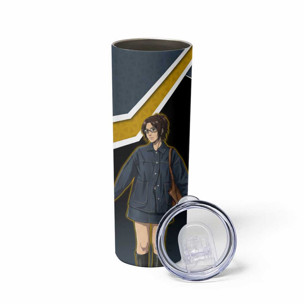 Zoe Hange Attack on Titan Skinny Tumbler Anime Urban Chic Illustration
